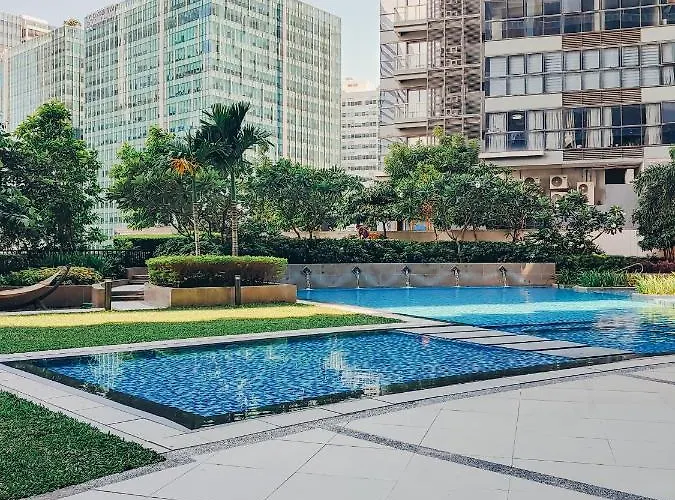 Apartamento Perfect For Working, Quiet & Relaxing At Uptown Bgc Manila